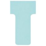 VALREX Etui de 100 fiches T NOBO en carton 170 g/m2 indice 1 Bleu clair