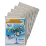 DJOIS BY TARIFOLD Sachet 5 pochettes murales PVC magnétiques sur la totalité du produit 194690