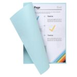 EXACOMPTA Paquet de 250 sous-chemises SUPER 60 en carte 60 grammes coloris Bleu clair – Image 3