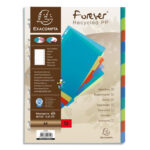 EXACOMPTA Intercalaires A4 12 positions FOREVER en polypropylène assortis