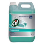 CIF PROFESSIONAL Bidon 5 L nettoyant multi-usage oxygel à l'oxygène actif fraîcheur océan Pro Formula