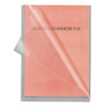 ELBA Sachet 10 pochettes coins PP grainé 12/100ième INCOLORE