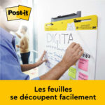 POST-IT Lot de 2 Meeting-chart + 1 offert - Bloc de 30 feuilles - format 63,5 x 77,4 cm – Image 2
