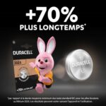 DURACELL Piles boutons lithium spéciales 2025 3V, lot de 2 (DL2025/CR2025) – Image 3