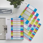LEITZ Intercalaires imprimables WOW, 12 touches, A4+, PP, multicolore – Image 3