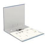 LEITZ Classeur à levier 180°, A4, 8 cm, PP, bleu marine – Image 3