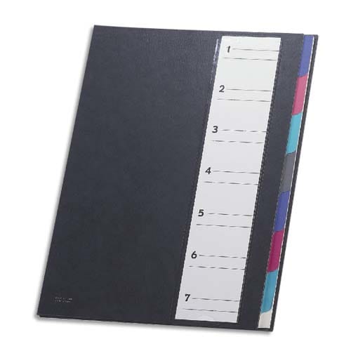 229717_d1.jpg EXTENDOS Trieur 12 compartiments Noir MON DOSSIER – Image 1