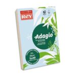 REY Ramette 40 feuilles x 5 teintes papier couleur pastel & vive ADAGIO assortis pastel&vifs A4 80g