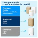 TORK Distributeur Comptoir pour Serviettes enchevêtrées Xpressnap N4 - Dim. L19,1 x H14,5 x P30,7 cm Gris – Image 2