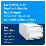 TORK Distributeur Comptoir pour Serviettes enchevêtrées Xpressnap N4 - Dim. L19,1 x H14,5 x P30,7 cm Gris – Image 4