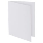 EXACOMPTA Paquet de 100 chemises ROCK'S en carte 210 grammes coloris Blanc – Image 2