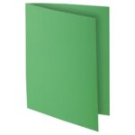 EXACOMPTA Paquet de 100 chemises ROCK'S en carte 210 grammes coloris Vert sapin – Image 2