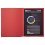 EXACOMPTA Paquet de 100 sous-chemises ROCK'S en carte 80 grammes coloris Rouge – Image 4