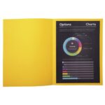 EXACOMPTA Paquet de 100 sous-chemises ROCK'S en carte 80 grammes coloris Jaune citron – Image 4
