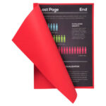 EXACOMPTA Paquet de 100 sous-chemises ROCK'S en carte 80 grammes coloris framboise – Image 4