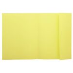 EXACOMPTA Paquet de 50 chemises 1 rabat SUPER 250 en carte 210 grammes Jaune – Image 2