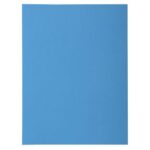 EXACOMPTA Paquet de 50 chemises 1 rabat ROCK'S 220 en carte 210 grammes coloris assortis vif – Image 2