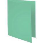 EXACOMPTA Paquet de 100 chemises SUPER 250 en carte 210 grammes coloris Vert vif – Image 2