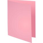EXACOMPTA Paquet de 100 chemises SUPER 250 en carte 210 grammes coloris Rose – Image 2