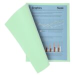 EXACOMPTA Paquet de 100 chemises SUPER 250 en carte 210 grammes coloris Vert clair – Image 3