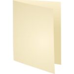 EXACOMPTA Paquet de 100 chemises SUPER 250 en carte 210 grammes coloris Ivoire – Image 2