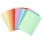EXACOMPTA Paquet de 100 chemises SUPER 250 en carte 210 grammes coloris assortis – Image 3