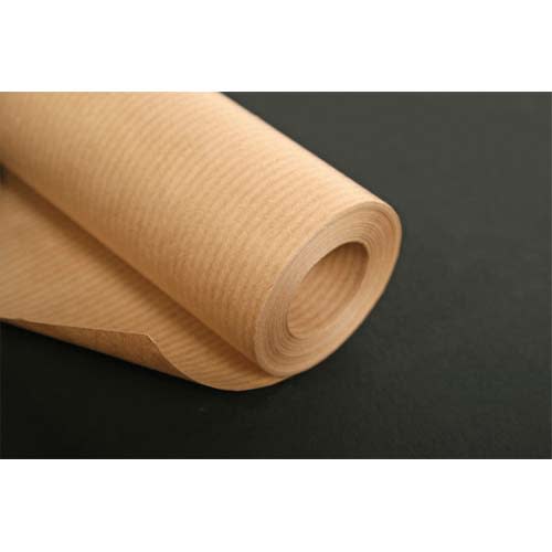 237640_d1-1.jpg CLAIREFONTAINE Rouleau de papier Kraft 60g Brun - Dimensions : Hauteur 1 x Longueur 25 mètres – Image 1