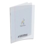 CONQUERANT C9 Répertoire 96 pages agrafées 90g 17 x 22 cm. Couverture polypro incolore