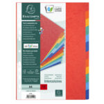 EXACOMPTA Jeu d'intercalaires 12 positions en carte lustrée 3/10e format A4 225g – Image 3
