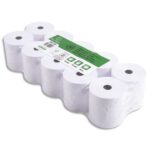 EXACOMPTA Bobine calculatrice 70 x 70 x 12 mm, 44 mètres, papier 1 pli offset extra-Blanc 60g FSC