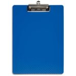 MAUL Porte-bloc en PP flexible. Résiste à l'eau, -10°C à +60°C. Coloris Bleu. Dim L31,5 x H1,2 x P22,5 cm