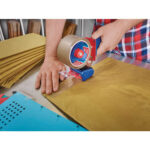 TESA Adhésif d'emballage en Polypropylène qualité supérieure 52 microns - H50 mm x L66 mètres Havane – Image 2