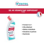 WYRITOL Flacon 750 ml Gel WC désinfectant surpuissant – Image 2