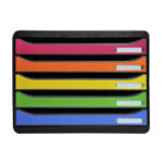 EXACOMPTA Module de classement 5 tiroirs BIG BOX. Coloris Noir/multicolore. Dim : L27 x H27,1 x P35,5 cm – Image 2
