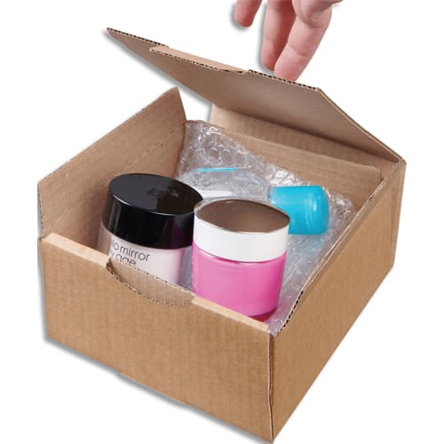 281953_d1-1.jpg Boïte postale en kraft Havane simple cannelure - Dimensions : 20 x 14 x 7,5 cm – Image 1