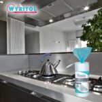 WYRITOL Paquet de 200 lingettes bleues agro alimentaires Bleu – Image 3