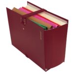 EXACOMPTA Chemise extensible Extensor, grand rabat en pied, balacolor assortis finition imitation cuir – Image 3