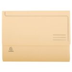 EXACOMPTA Paquet 25 chemises à poche SUPER en carte 210g. Coloris assortis pastels – Image 3