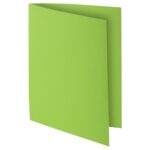 EXACOMPTA Paquet de 100 chemises ROCK'S en carte 210 grammes coloris Vert clair – Image 2