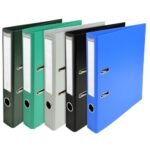 EXACOMPTA Classeur à levier PVC dos de 50mm assortis vifs – Image 2