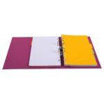 EXACOMPTA Classeur à levier PVC dos de 70mm assortis vif – Image 3