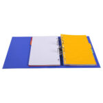 EXACOMPTA Classeur à levier PVC dos de 70mm Bleu foncé – Image 2