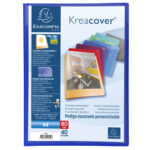 EXACOMPTA Protège-documents personnalisable PP KREACOVER 80 vues assortis – Image 3