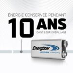 ENERGIZER Pile Ultimate Lithium 9V 6LR61, pack de 1 pile – Image 3