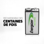 ENERGIZER Pile Power Plus Rechargeable 9V 6LR61 175 mAh, pack de 1 pile – Image 3