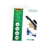 FELLOWES Pack de 100 pochettes A4 100 microns 5351111 – Image 3