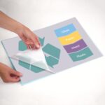 FELLOWES Pack de 100 pochettes A3 dos adhésif 80 microns 5302302 – Image 3