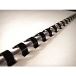 FELLOWES Boîte de 50 peignes anneaux plastique 25 mm Noir 5348504 – Image 3