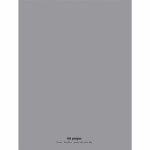 CONQUERANT C9 Cahier piqûre 24x32cm 48 pages 90g grands carreaux Seyès. Couverture polypropylène Gris