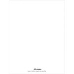 CONQUERANT C9 Cahier piqûre 24x32cm 48 pages 90g grands carreaux Seyès. Couverture polypropylène incolore